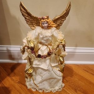 Vintage Angel Christmas Tree Topper